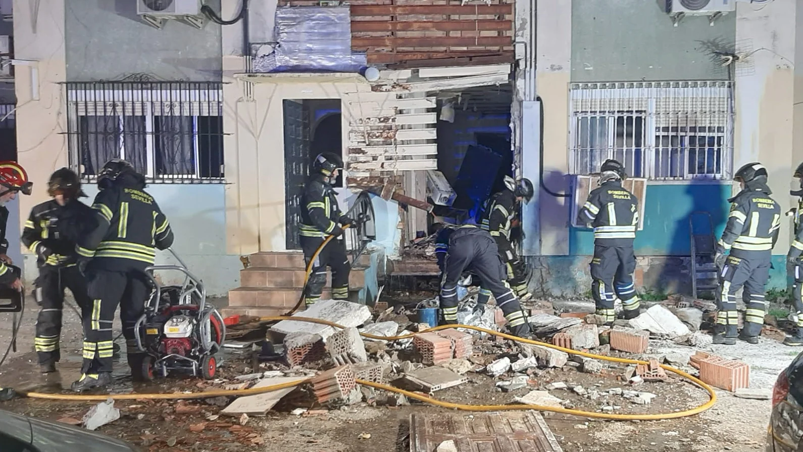 La acumulación de gas en el forjado ha provocado la deflagración La acumulación de gas en el forjado ha provocado la deflagración