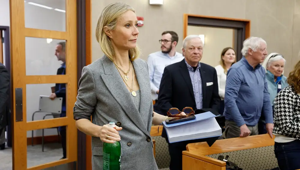 Gwyneth Paltrow en el juicio por un accidente de esquí Gwyneth Paltrow en el juicio por un accidente de esquí