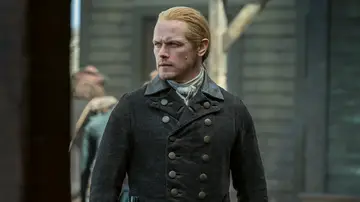 Sam Hueghan como Jamie Fraser en la temporada 7 de 'Outlander'