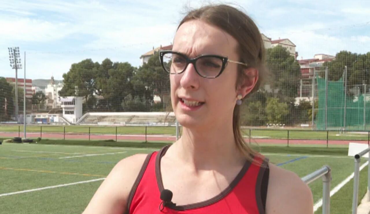 María Rico, atleta trans
