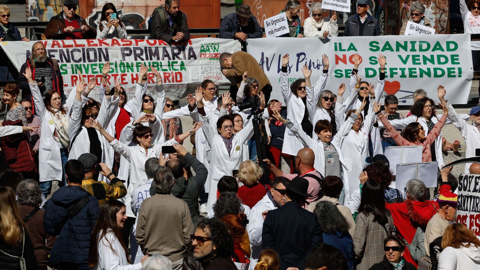 La marea blanca andaluza la formaron más de 50.000 personas contra el 