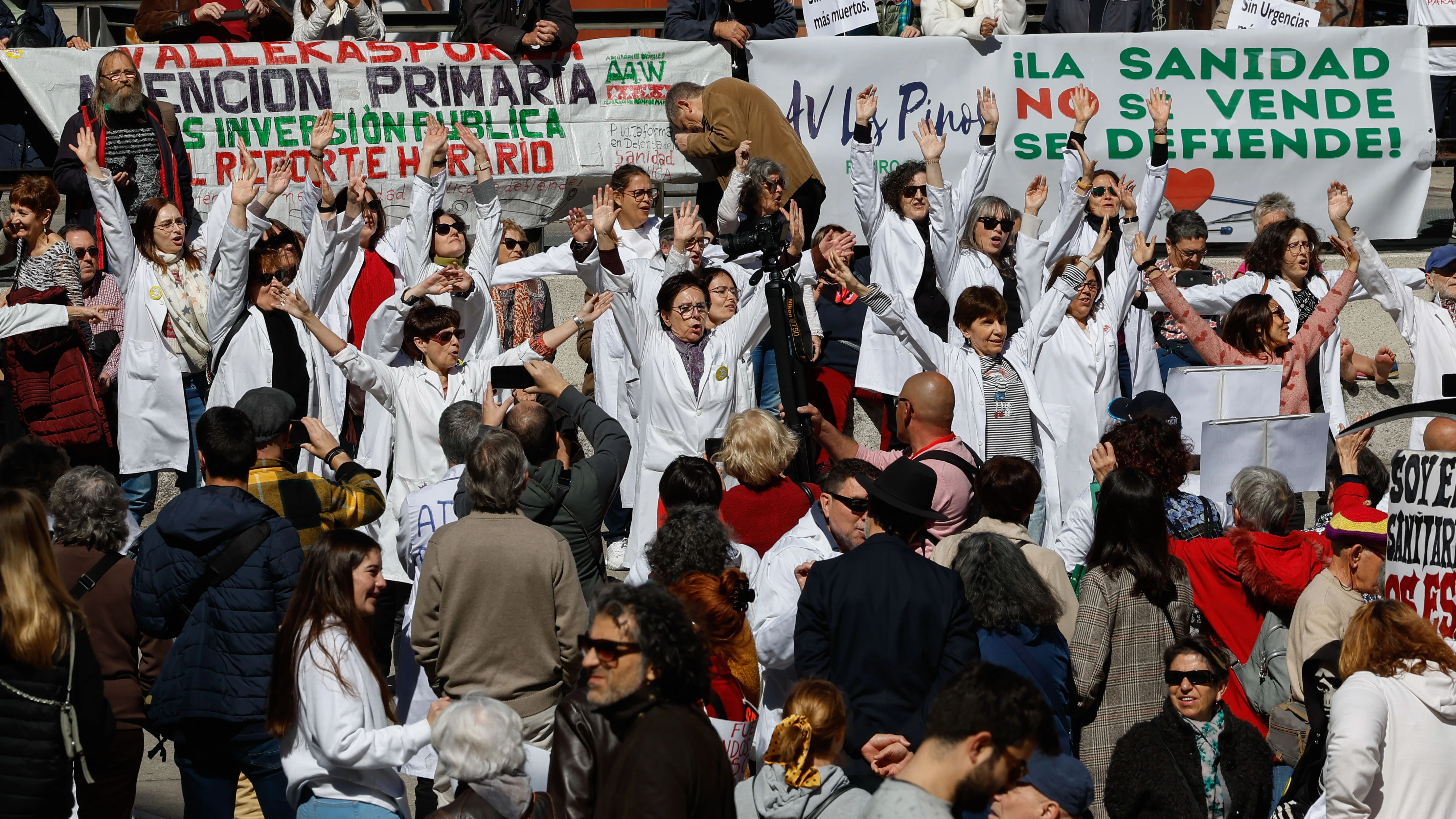 Marea Blanca en defensa de la sanidad pública Marea Blanca en defensa de la sanidad pública