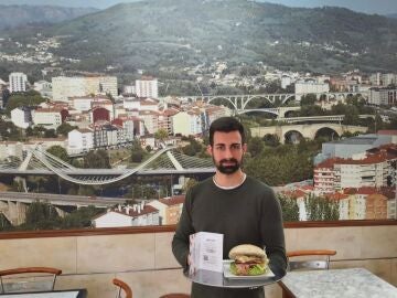La 'hamburguesa millonaria' de Ourense