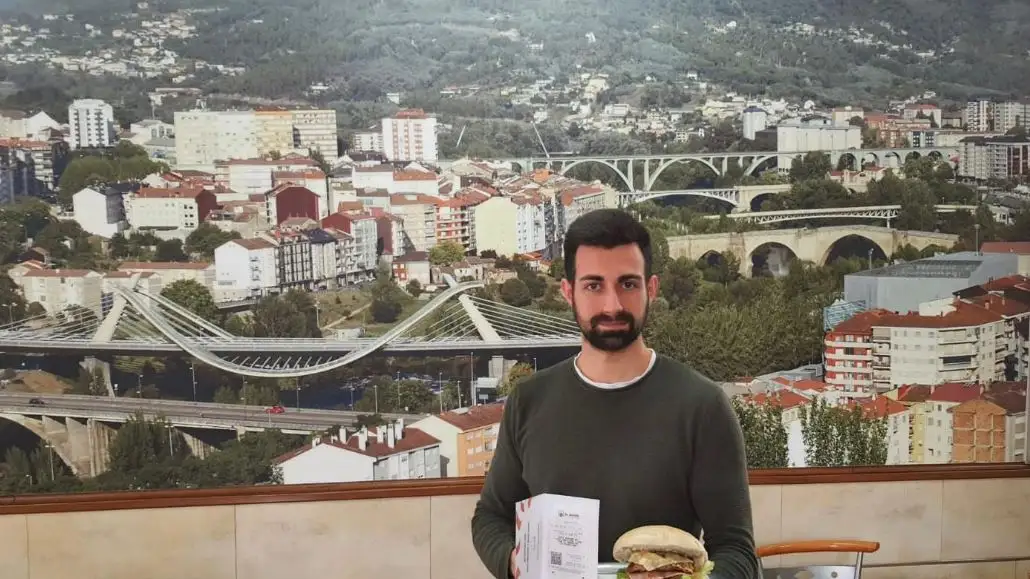 La 'hamburguesa millonaria' de Ourense La 'hamburguesa millonaria' de Ourense