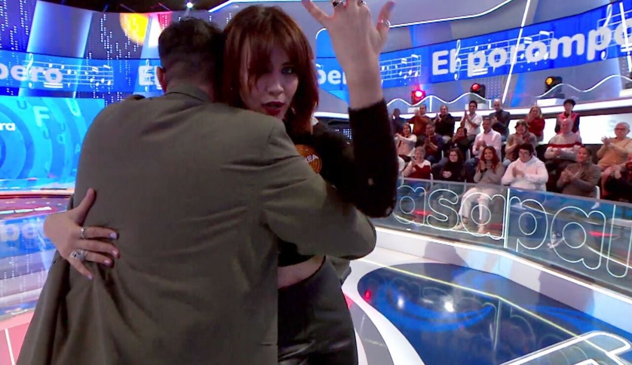 El divertido baile de Andrea Guasch y Jadel al son del ‘Porompompero’