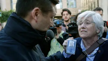 Clara Ponsatí es detenida en Barcelona Clara Ponsatí es detenida en Barcelona