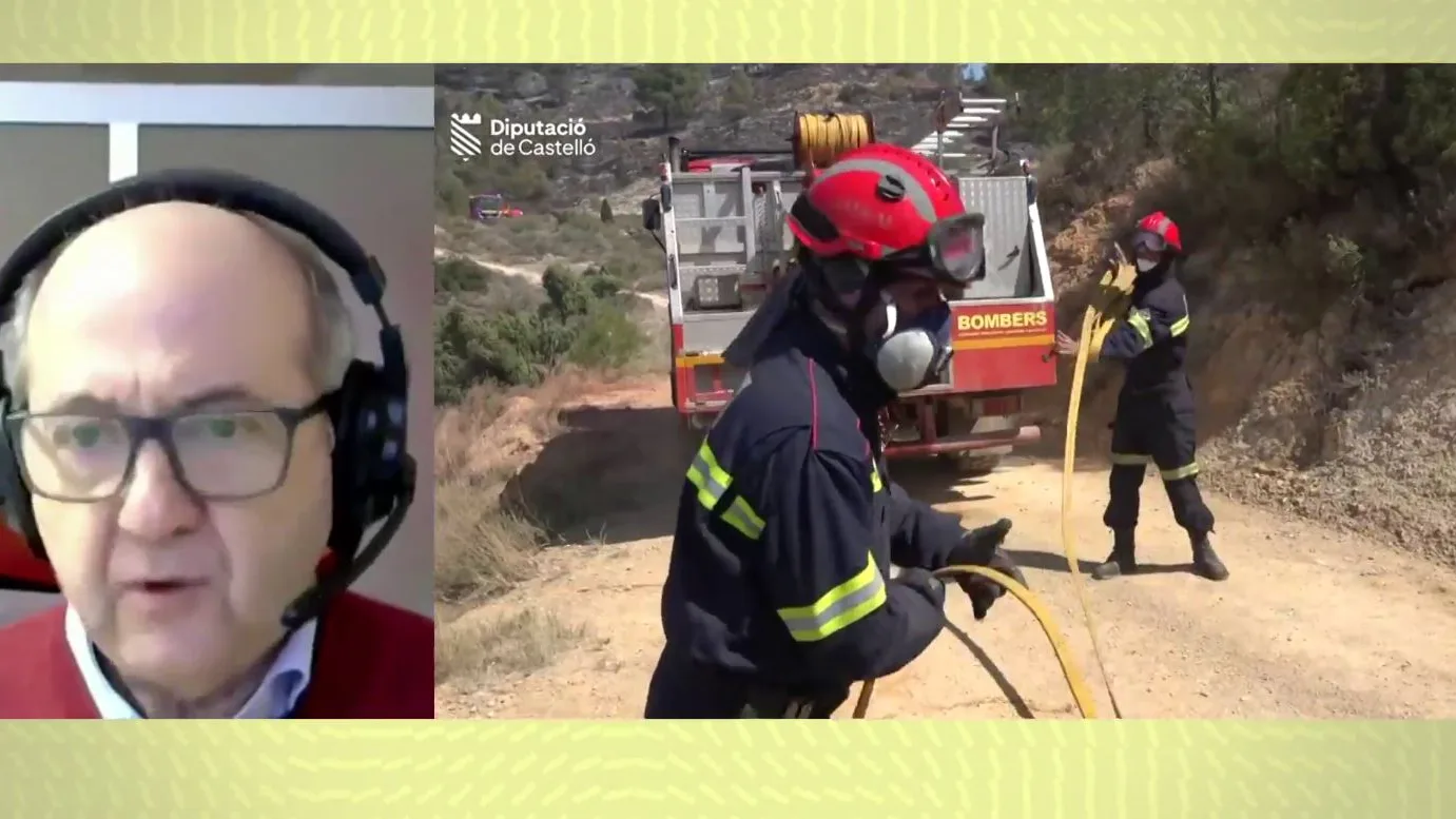 Avanza el incendio en Castellón. Avanza el incendio en Castellón.