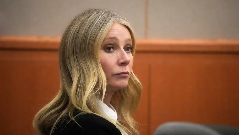 Gwyneth Paltrow durante el juicio por un accidente de esquí