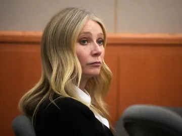 Gwyneth Paltrow durante el juicio por un accidente de esquí Gwyneth Paltrow durante el juicio por un accidente de esquí