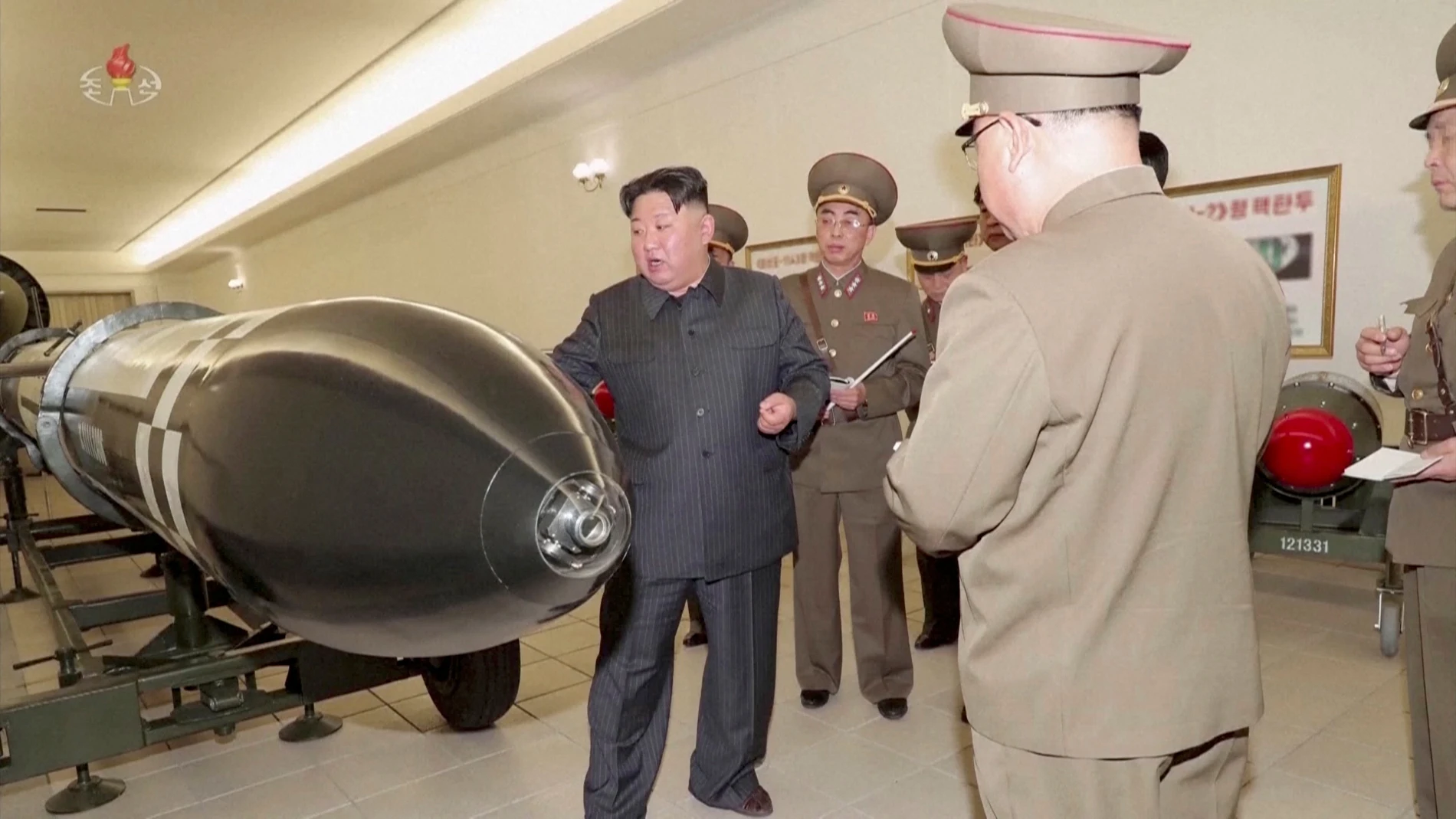 Corea del Norte presenta sus nuevas ojivas nucleares 