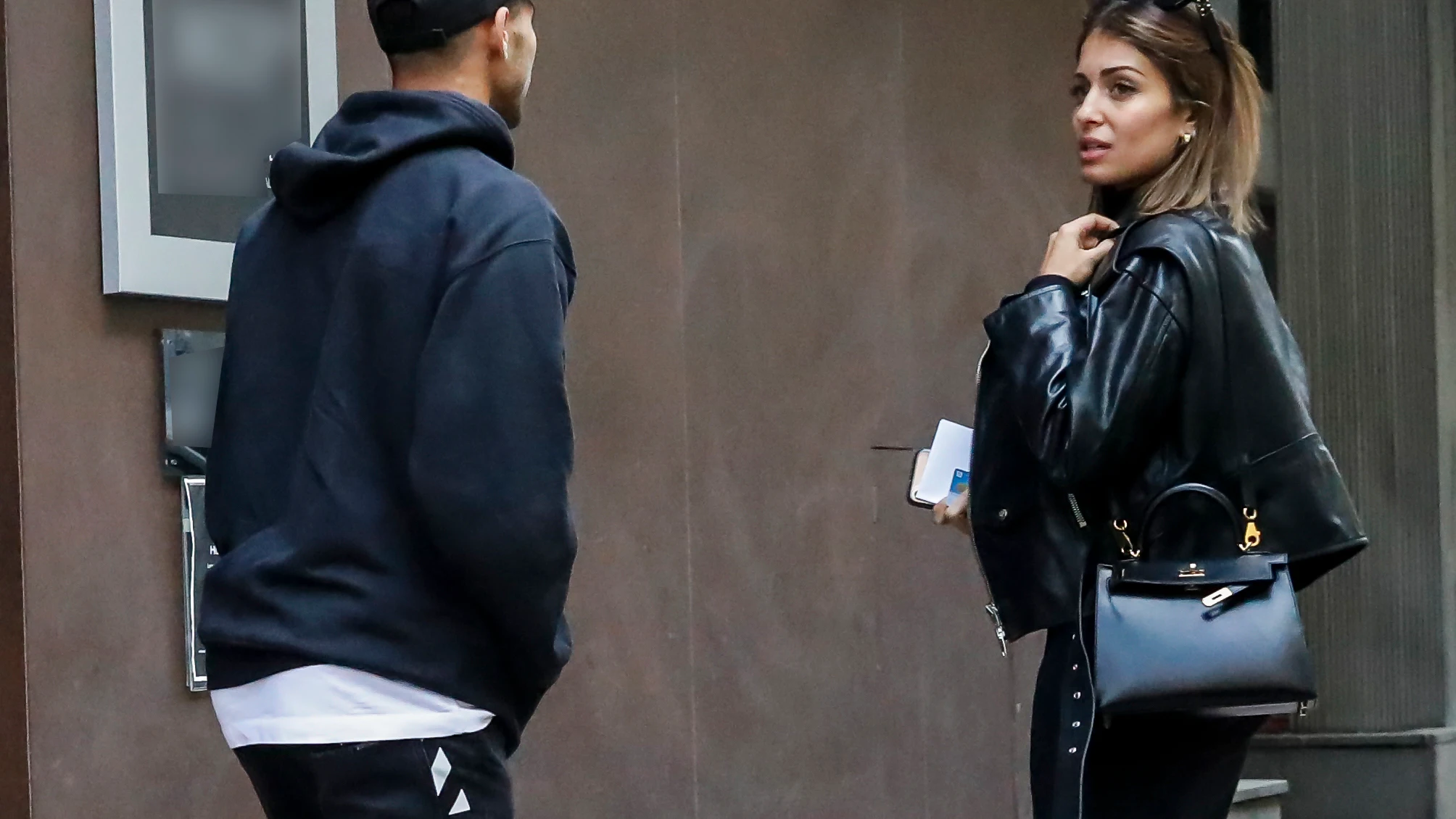 Achraf Hakimi e Hiba Abouk Achraf Hakimi e Hiba Abouk
