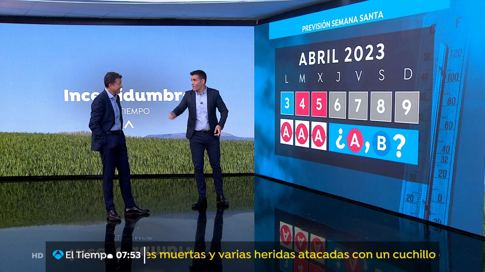 César Gonzalo nos avanza un día de verano a finales de marzo