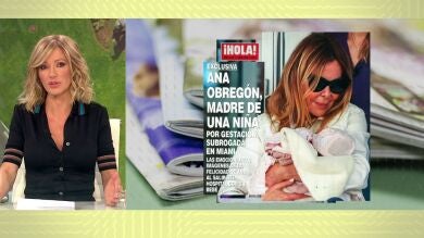 Susanna Griso, sobre la maternidad de Ana Obregón: 