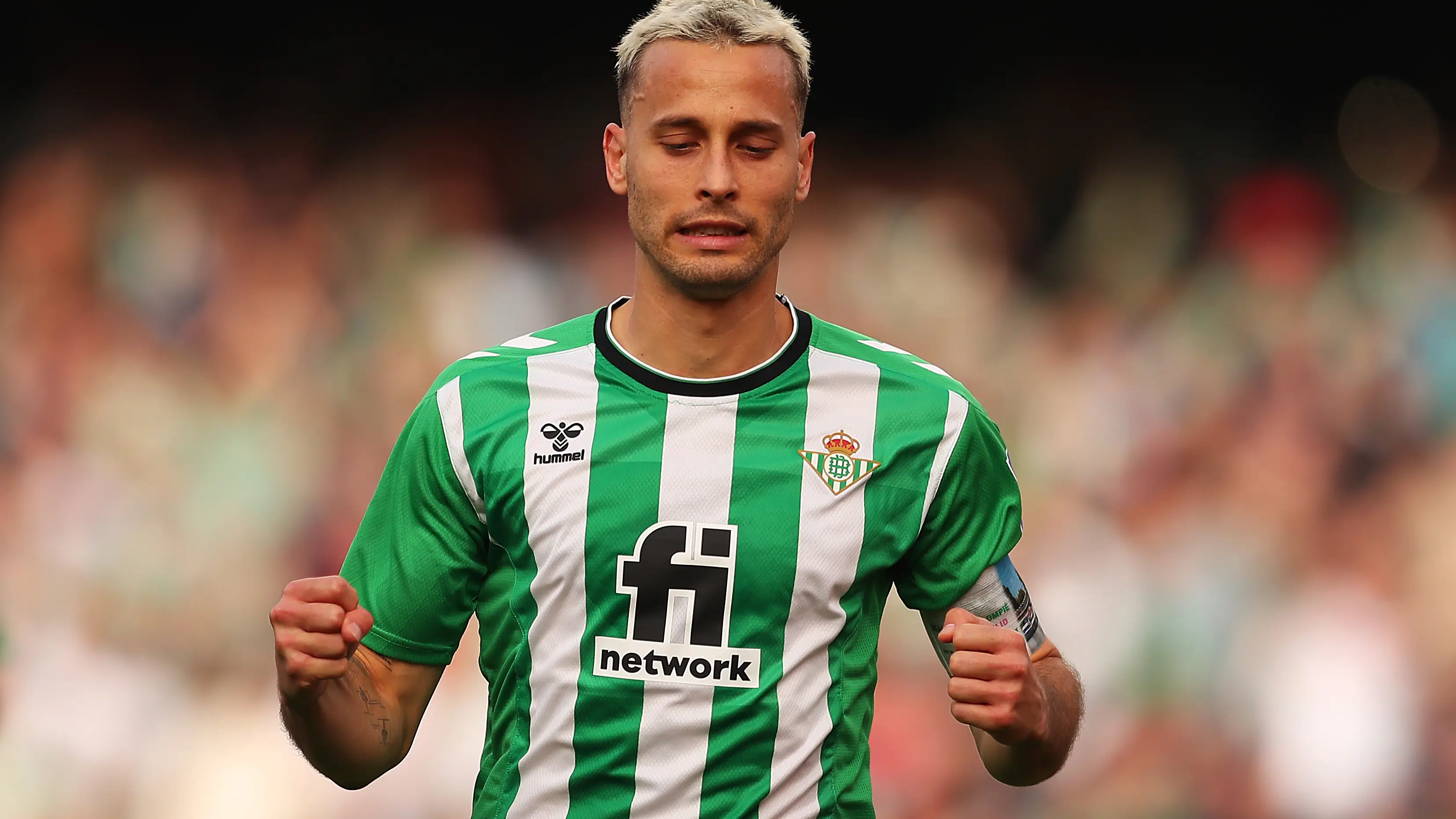 Sergio Canales, durante un partido con el Betis Sergio Canales, durante un partido con el Betis