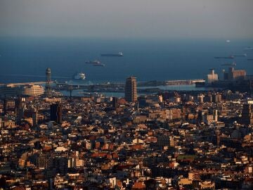 Vista aérea de Barcelona