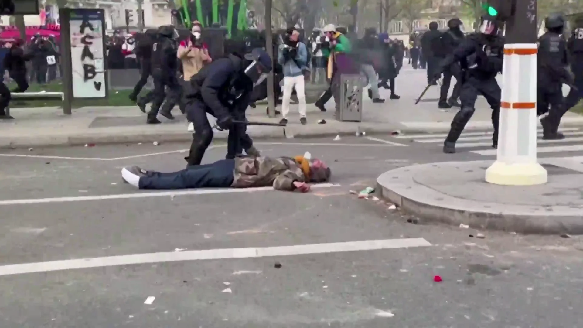 Hombre queda inconsciente Sucesos
