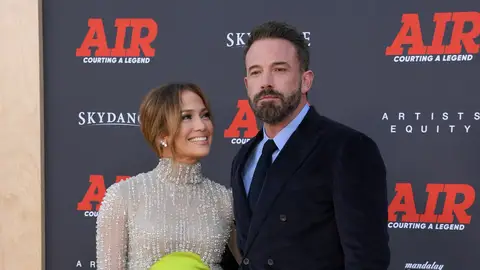 Jennifer Lopez y Ben Affleck en el estreno de la película del actor 'Air' Jennifer Lopez y Ben Affleck en el estreno de la película del actor 'Air'