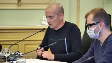 José Oriol Lafau, en una comparecencia en el Parlament balear José Oriol Lafau, en una comparecencia en el Parlament balear