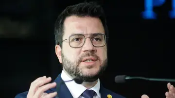 El presidente de la Generalitat, Pere Aragonès El presidente de la Generalitat, Pere Aragonès