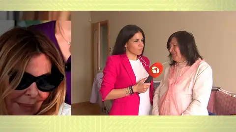 Mauricia en Espejo Público. Mauricia en Espejo Público.