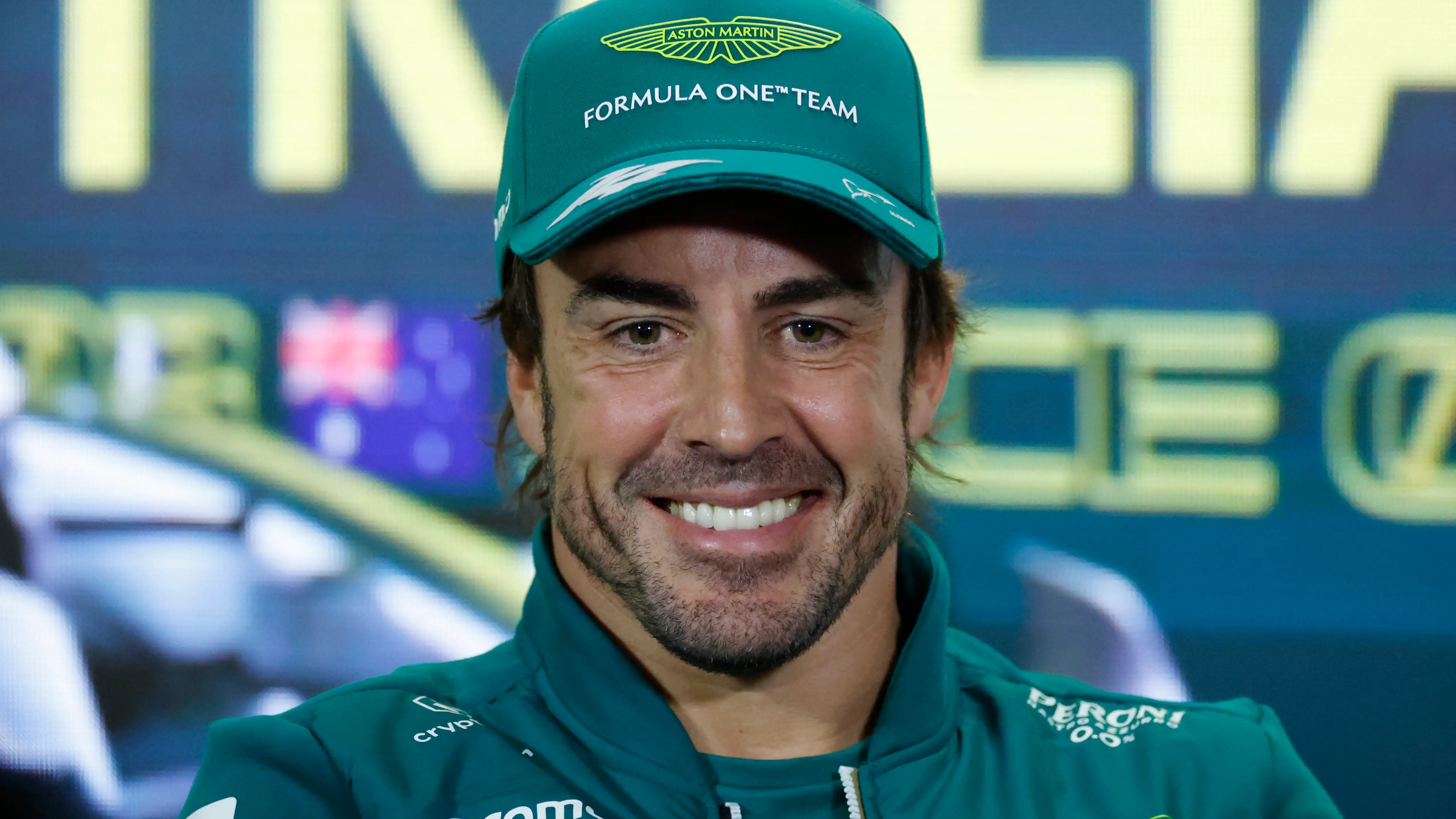 Fernando Alonso, en la rueda de prensa oficial de la FIA en Melbourne Fernando Alonso, en la rueda de prensa oficial de la FIA en Melbourne