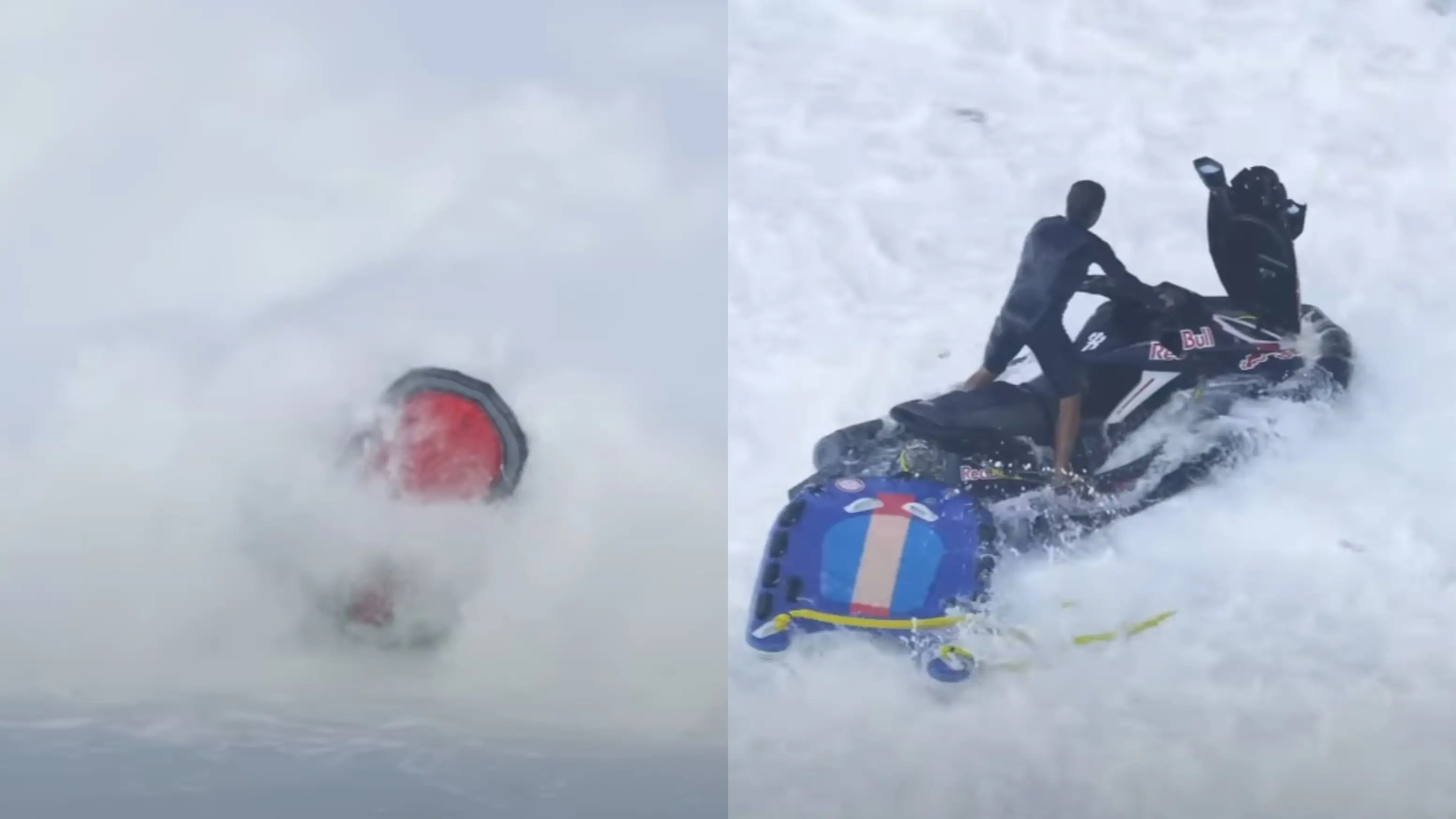 Kai Lenny y su accidente con una jet ski en Jaws Kai Lenny y su accidente con una jet ski en Jaws