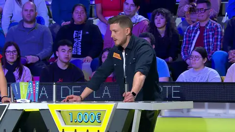 De 1.000 a sólo 500 euros: la jugada que ha defraudado al concursante Jorge De 1.000 a sólo 500 euros: la jugada que ha defraudado al concursante Jorge