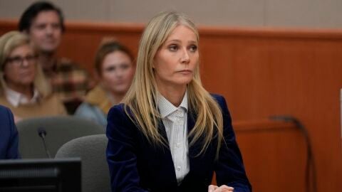 Gwyneth Paltrow antes de saber la sentencia del juicio por el accidente de esquí