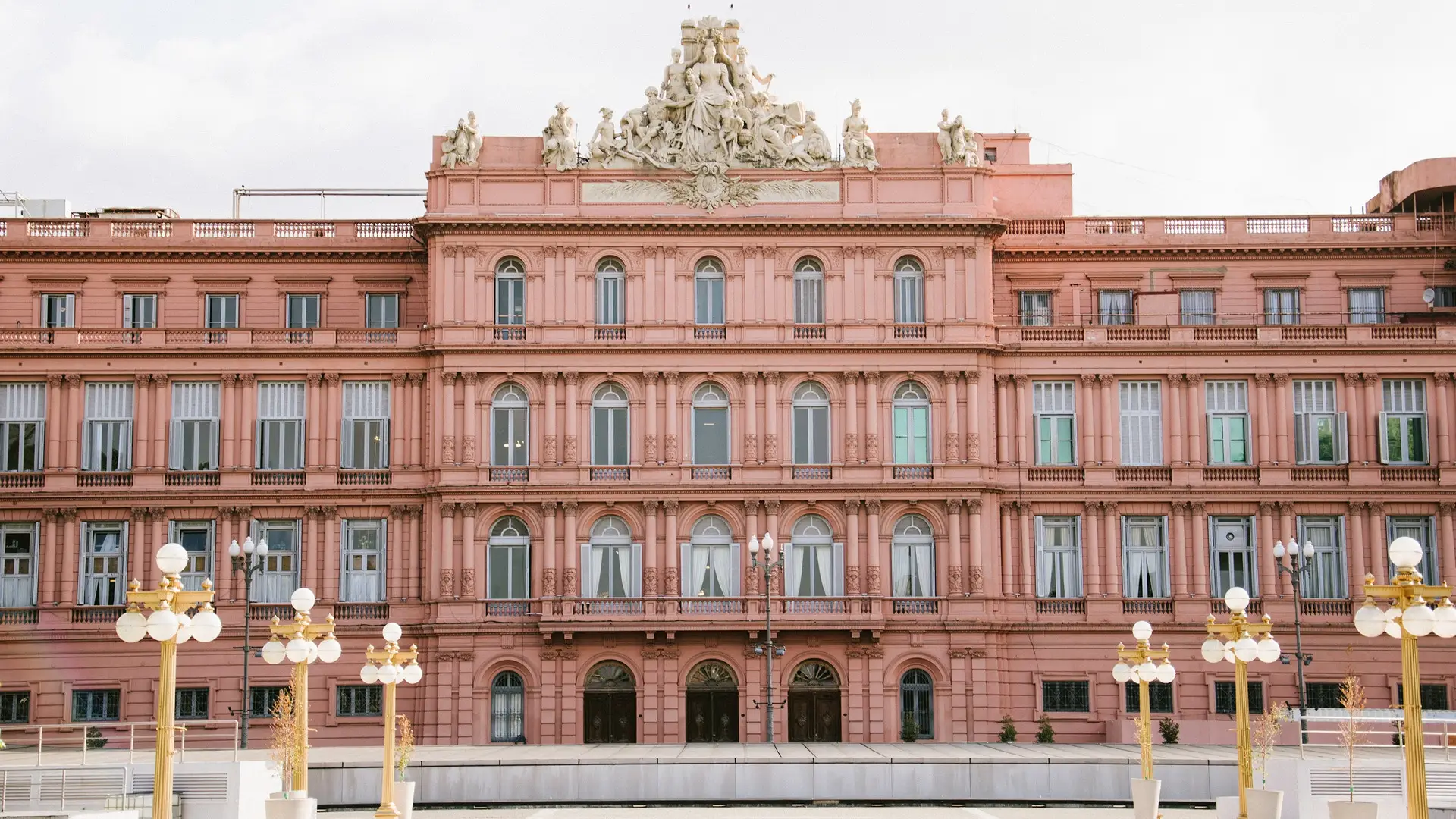 La Casa Rosada, sede del Poder Ejecutivo de la Rep&uacute;blica Argentina