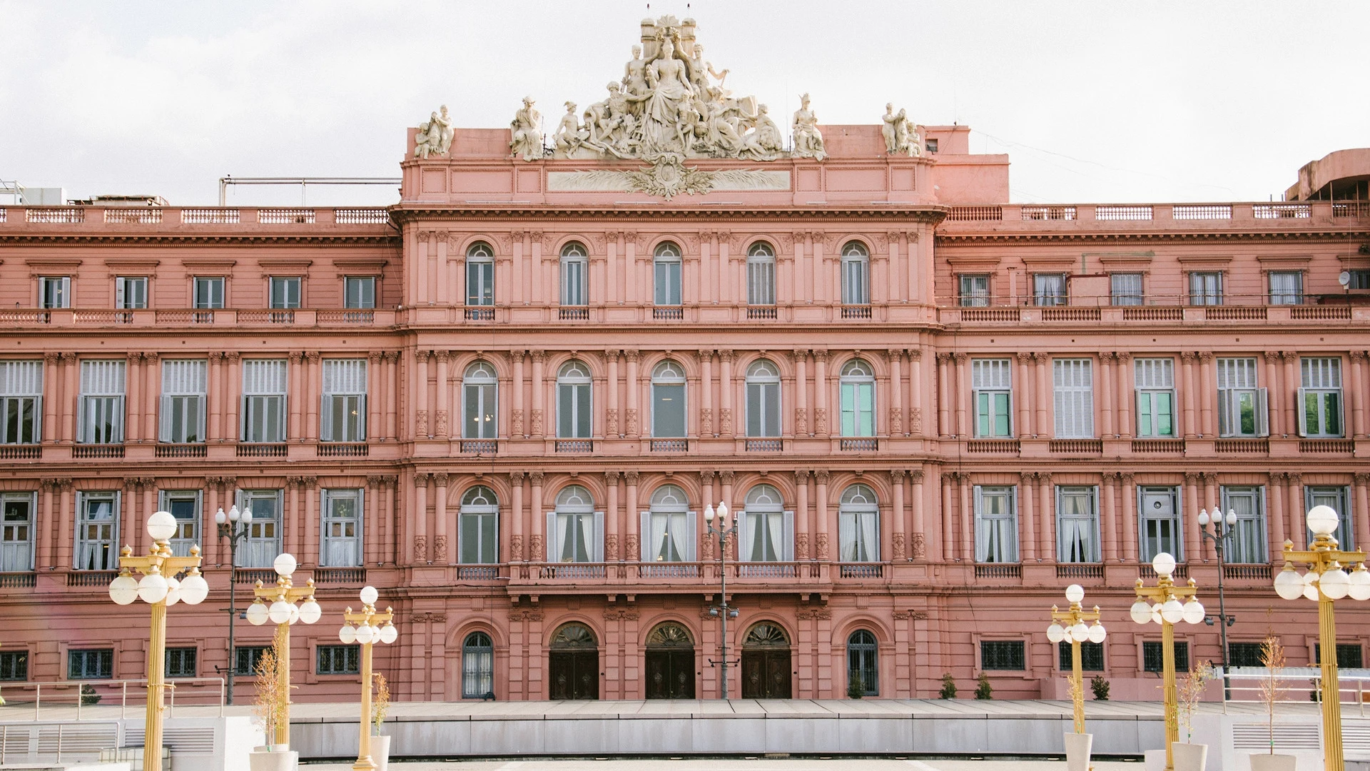 La Casa Rosada, sede del Poder Ejecutivo de la Rep&uacute;blica Argentina