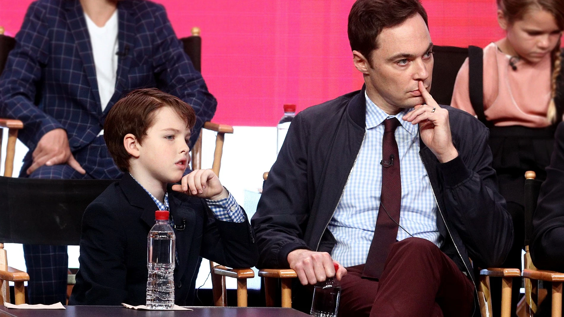 Iain Armitage y Jim Parsons, los Sheldon Cooper Iain Armitage y Jim Parsons, los Sheldon Cooper