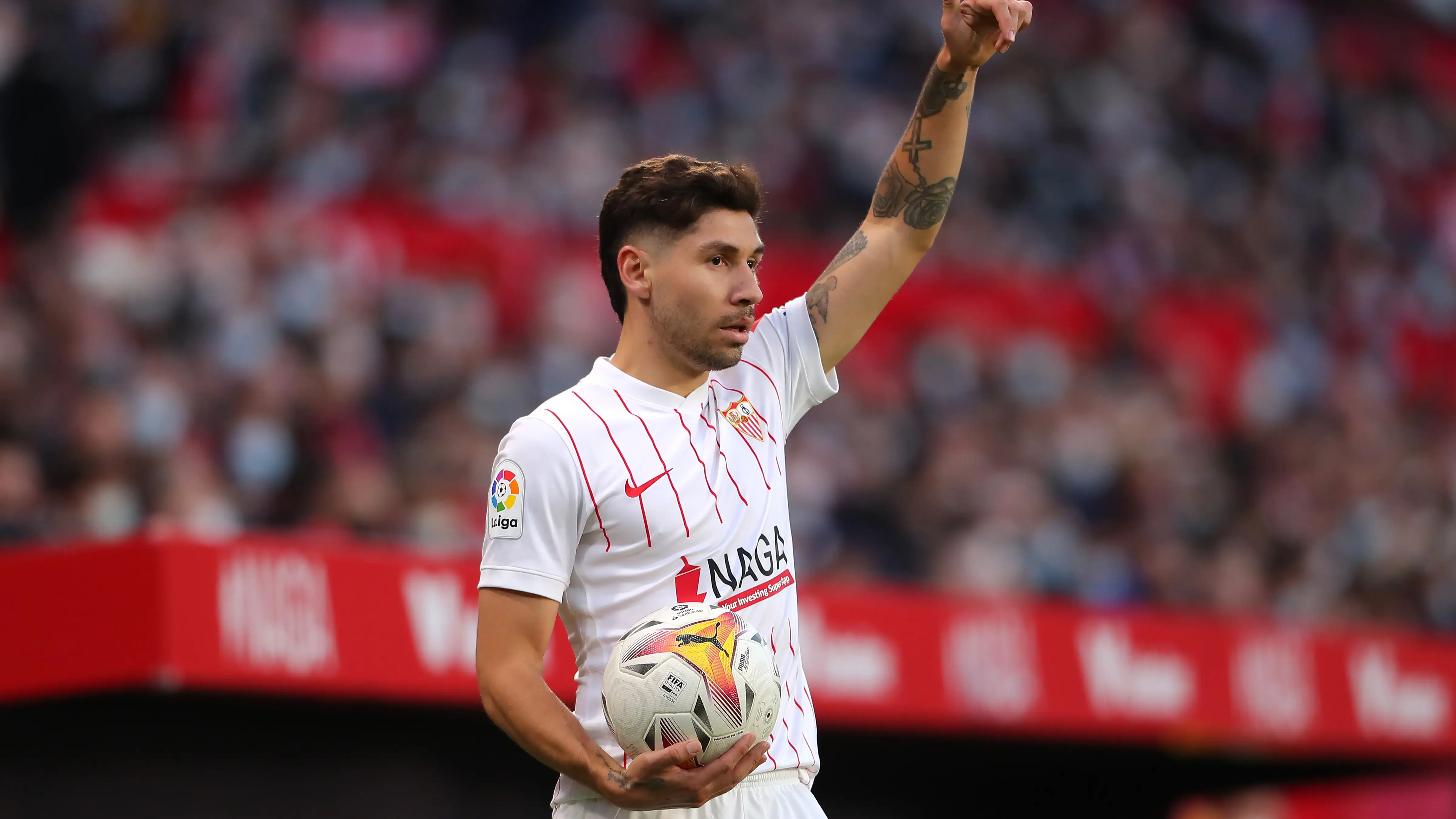 Gonzalo Montiel, jugador del Sevilla