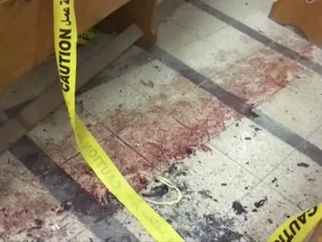 Imagen de archivo de un atentado en Egipto Imagen de archivo de un atentado en Egipto