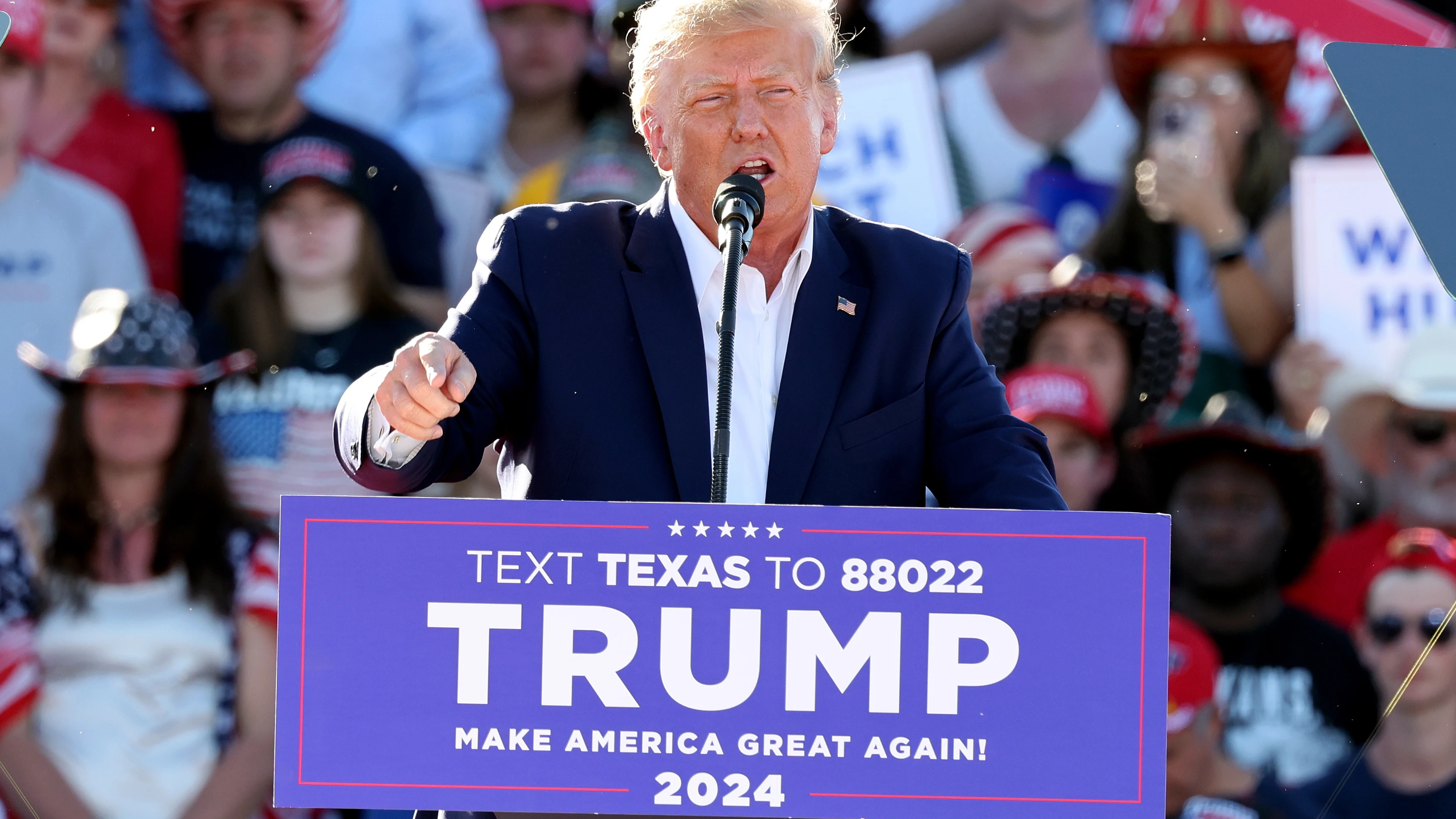 El expresidente estadounidense Donald Trump El expresidente estadounidense Donald Trump