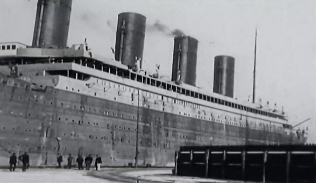 El Titanic, en 1912