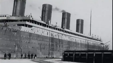 El Titanic, en 1912