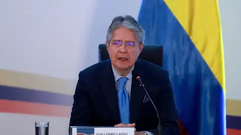 El presidente de Ecuador, Guillermo Lasso