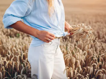 El pantalón blanco El pantalón blanco