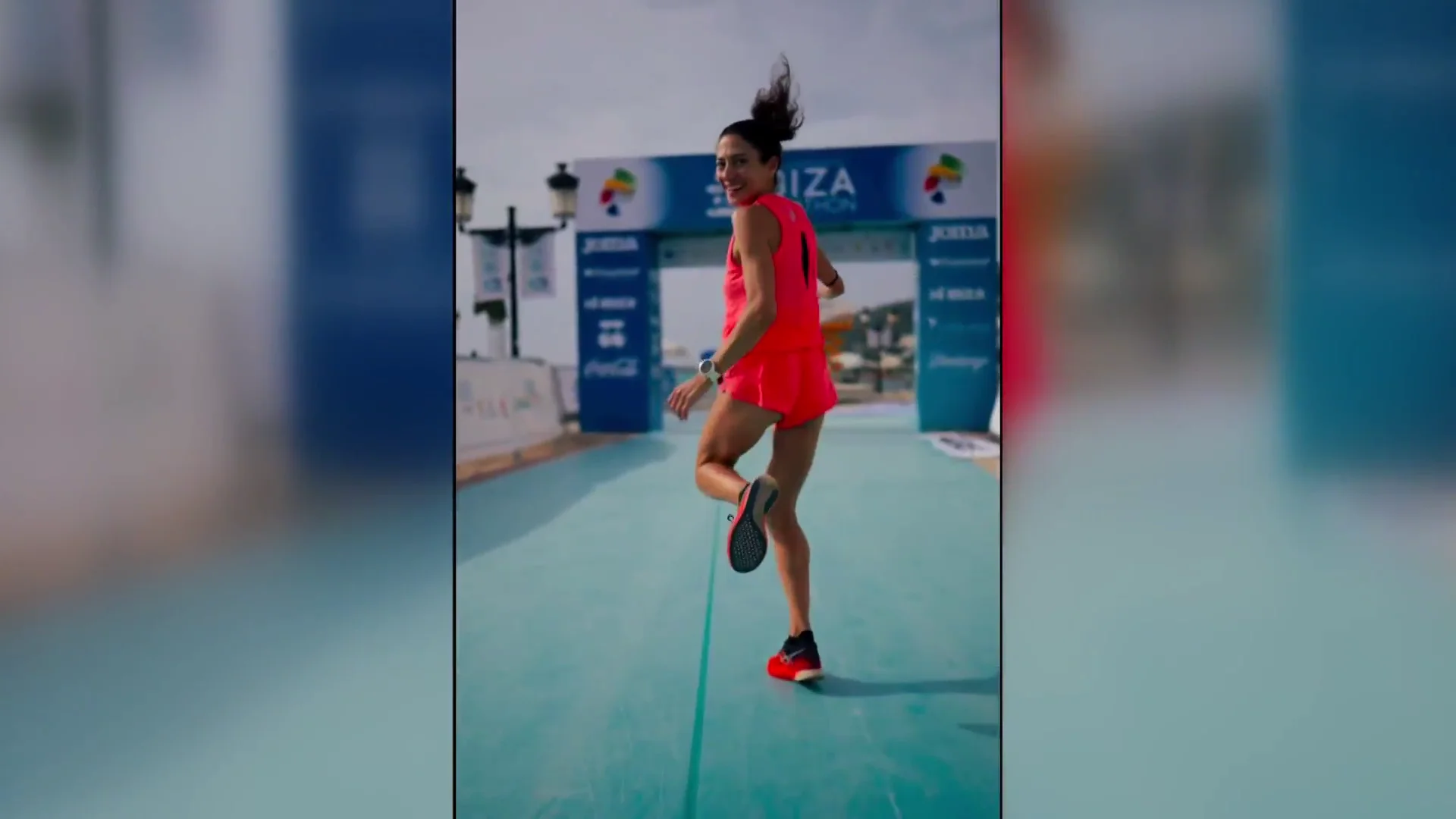 Elisa Melilli y su sueño de dedicarse al atletismo Elisa Melilli y su sueño de dedicarse al atletismo