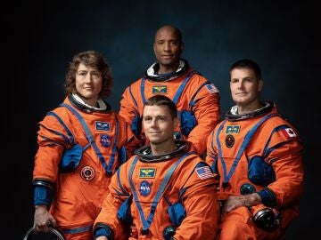 Los cuatro tripulantes que irán en la misión Artemis II de la NASA