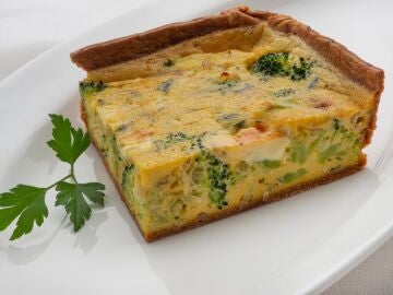 Tarta de brócoli y queso de Arguiñano: sabor, textura y cremosidad en una misma receta