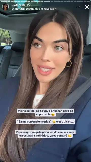 Violeta cuenta cómo ha ido el tratamiento Violeta cuenta cómo ha ido el tratamiento