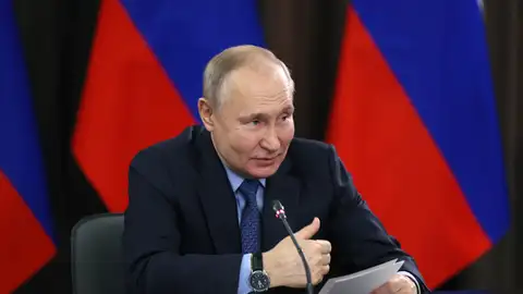 El presidente de Rusia, Vladímir Putin El presidente de Rusia, Vladímir Putin