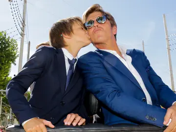 Manuel Díaz El Cordobés y su hijo Manu Manuel Díaz El Cordobés y su hijo Manu