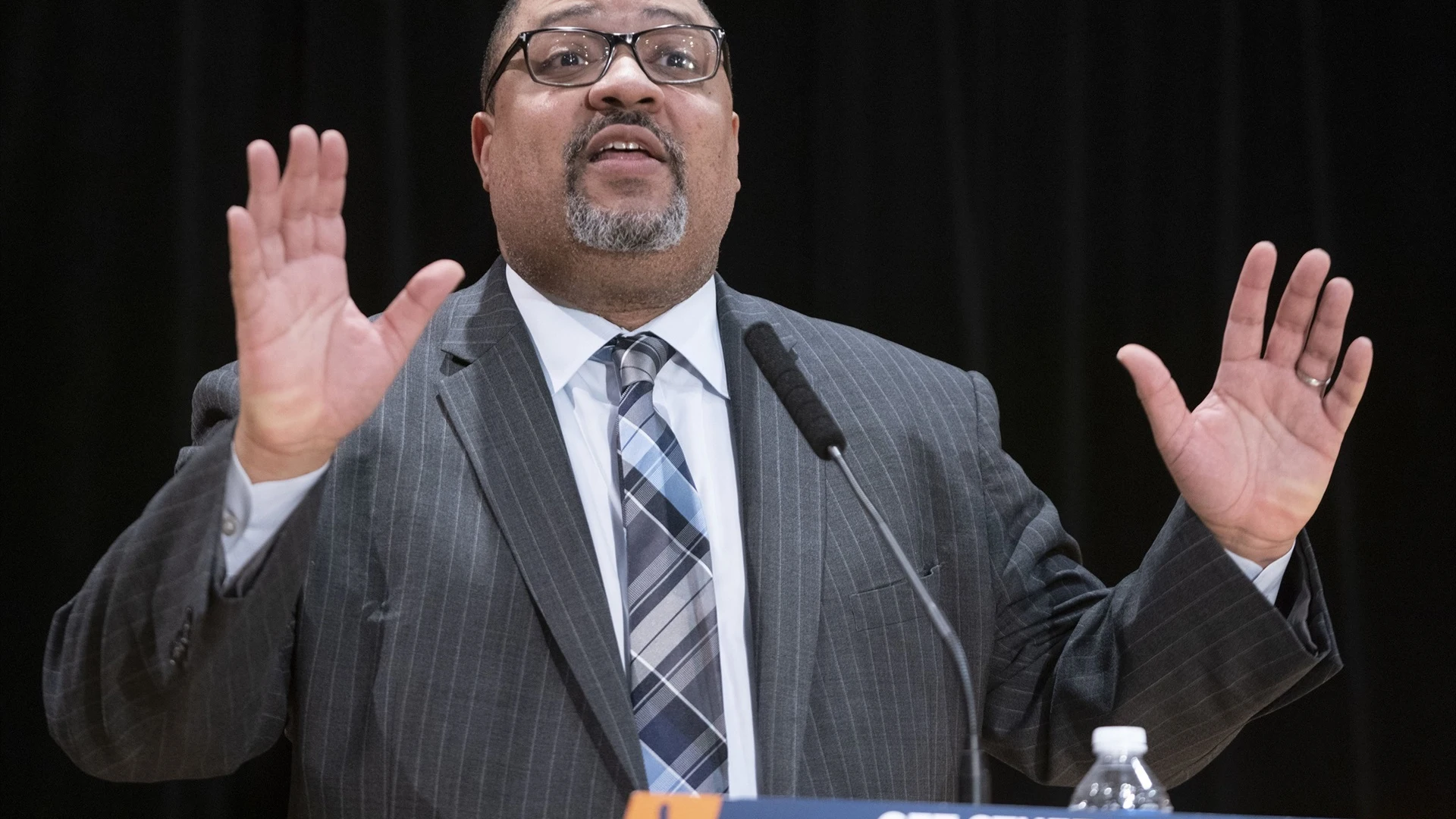 El fiscal del distrito de Manhattan, Alvin Bragg El fiscal del distrito de Manhattan, Alvin Bragg