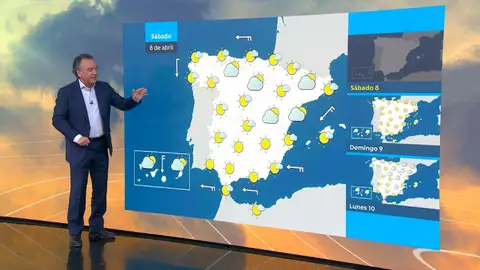 La previsión del tiempo de Roberto Brasero La previsión del tiempo de Roberto Brasero