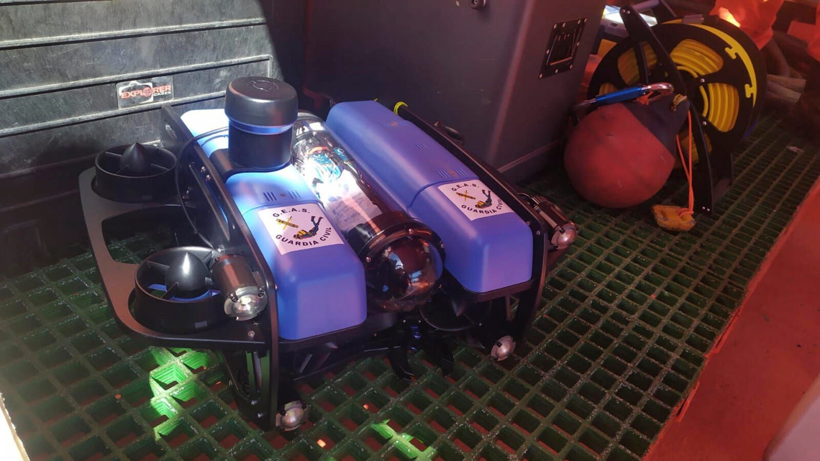 Así funciona el robot que se usará para buscar al marinero desaparecido del Vilaboa 1