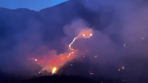 Incendio en León Incendio en León