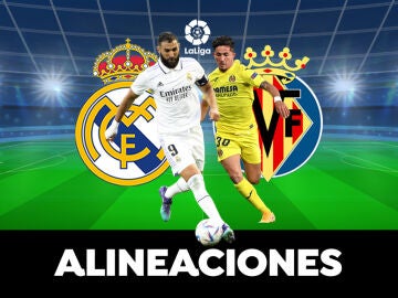 Real Madrid - Villarreal: Alineaciones de Liga