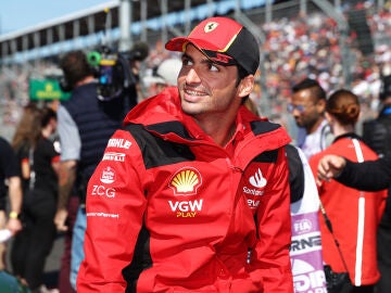 Carlos Sainz, en el GP de Australia